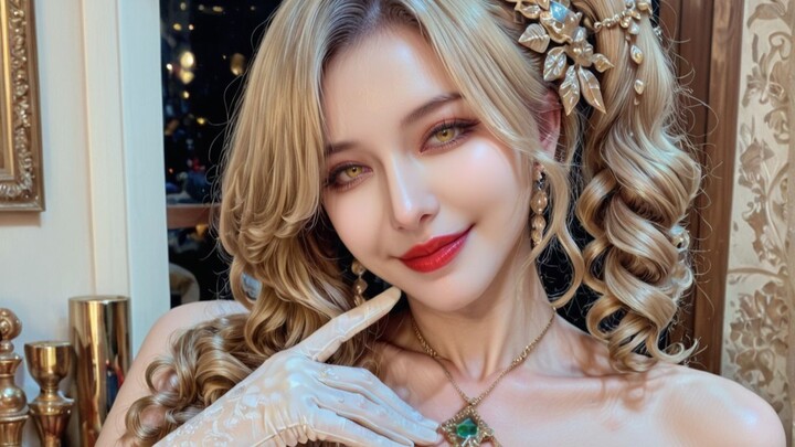 【4K 60fps】Bà chủ giàu có Lobella mời bạn nhảy một điệu!