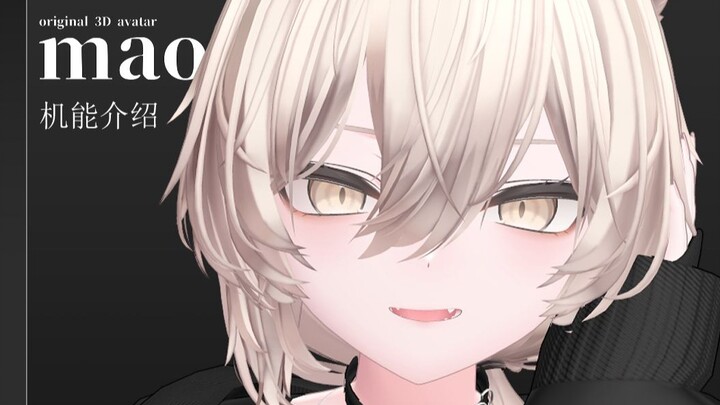 【VRCHAT】新原创3D模型mao 机能介绍