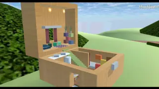 Wooden Box House | Tutorial (Sakura School Simulator)