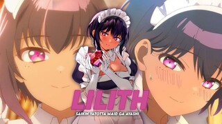 Lilith Edit Short AMV - SAIKIN YATOTTA MAID GA AYASHI (BBBLUE)