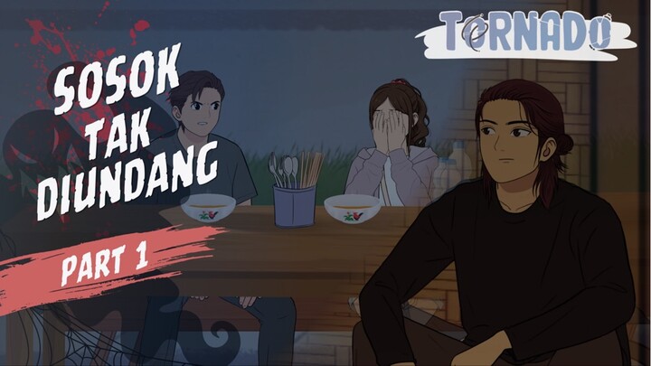 #2 SOSOK TAK DIUNDANG PART 1 FT. DHOT DESIGN - ANIMASI HOROR