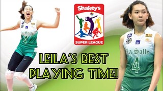 LEILA CRUZ vs Letran | Game Highlights | Shakey’s Super League 2022 | Women’s Volleyball