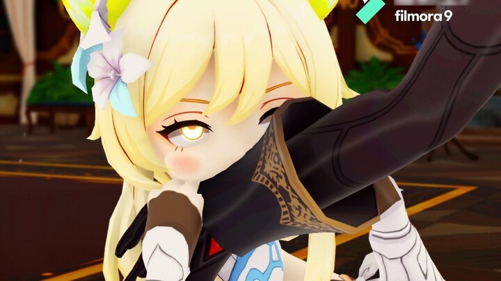 [Genshin Impact MMD] Saat Kakek Lu memelihara kucing berpendar... Diluc