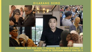 Sangat Kecewa kasus Vina tidak menghasilkan apa2