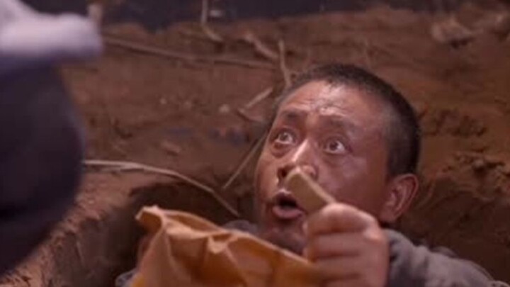 Digging for ancestral gold bars to exchange for money to buy food, but I didn't expect to run into p