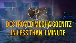 KOF Allstar: How to beat Mecha Goenitz in less than 1 Minute