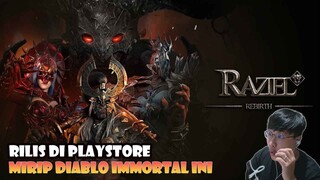 RILIS DI PS INDO ! MIRIP DIABLO MOBILE NI MAH ! Raziel Rebirth: Dungeon Raid Gameplay - Mobile !