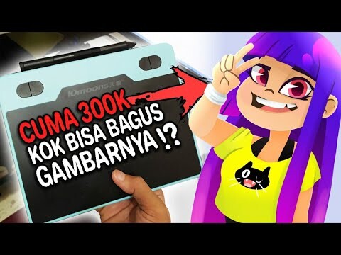 PEN TABLET SUPPORT ANDROID TERMURAH! (Review 10Moons T503)