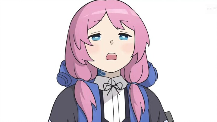 Blue Poison yang terkejut dan menjatuhkan buku skill.GIF