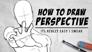 How to draw FORESHORTENING | Perspective Tutorial | Drawlikeasir