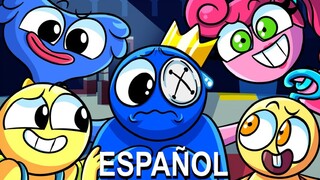 Y Si BLUE estuviera en Poppy Playtime!? Poppy Playtime y Rainbow friends Animación