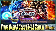 UPDATE: Hyperdimensional Co-Op & LL GOKU SS4 ZENKAI - Dragon Ball Legends