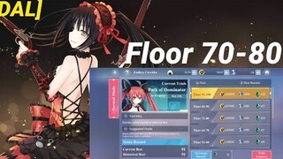 Dal spirit pledge: Floor 70 - 80 Kurumi gameplay