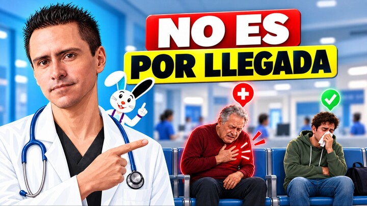 Triage en urgencias: por qué NO atienden por orden de llegada