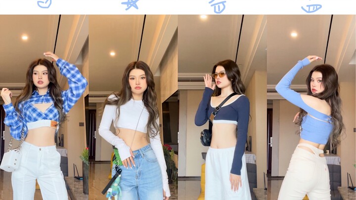 6 spring/summer cropped-top outfits! Perfect for vacation trips, clubbing, or dates!