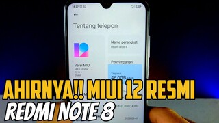 Review MIUI 12 Android 10 Redmi Note 8 Update RESMI