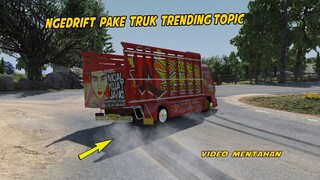 TRUK TRENDING TOPIC NGEDRIFT \ VIDEO MENTAHAN