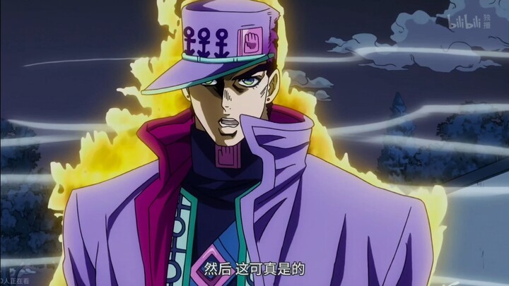 最帅的一次「Star Platinum」 「The World」