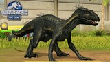 KADAL HITAM TERKUAT INDORAPTOR! Jurassic World: The Game GAMEPLAY #8