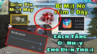 Free Fire | Cách Tăng Độ Nhạy Cho Android Như iPhone -   Ứng Dụng Đầu Sọ Và Giảm Pin Mượt Máy | HGM