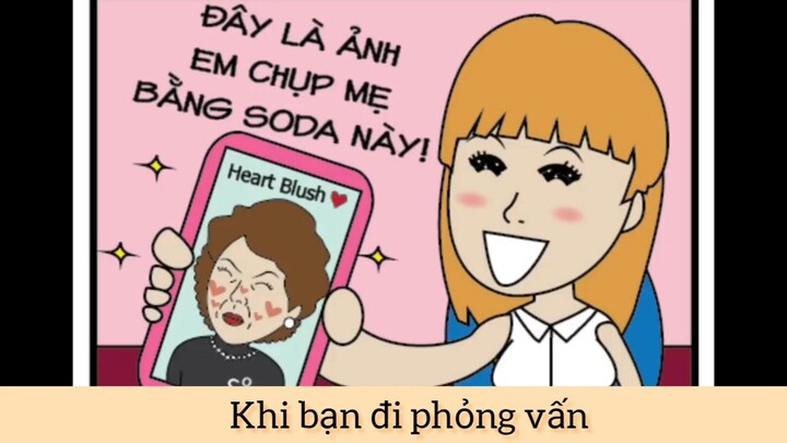 khi bạn đi phỏng vấn