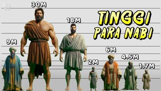 SETINGGI BUKIT⁉️ Inilah Tinggi Para Nabi Dari Nabi Adam Hingga Nabi Muhammad Yang Menakjubkan 😱