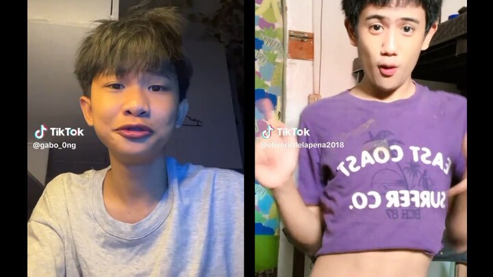Gabo Ong & Oliver Jr Dela Peña TikTok transition Fyp trend 2M Views 💙🇵🇭