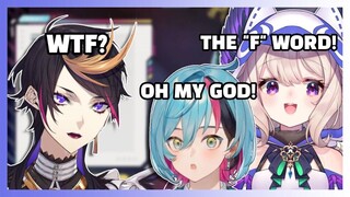 Shu getting Caught Cursing by Enna and Kyo [Nijisanji EN Vtuber Clip]