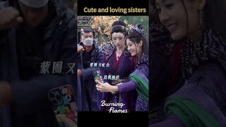 #烈焰 鉴定完毕，白菜心月葵姐妹俩加起来不超过5岁！ #任嘉伦 #邢菲 | Burning Flames | 烈焰 | iQIYI