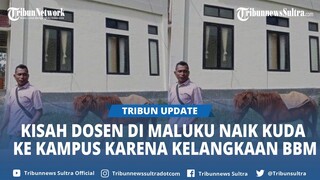 Kisah Dosen Naik Kuda 12 KM Menuju Kampus, Gara-gara BBM Langka