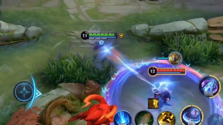 The wild monsters are all gone, so I asked the jungler if he felt uncomfortable. Haiyue Guiguzi King