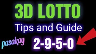 3D LOTTO | SWERTRES HEARING TODAY | DECEMBER 19 2019