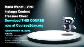 [GET] Maria Wendt – Viral Instagra Content Treasure Chest
