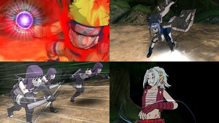 All Ultimate Jutsu's - Naruto: Clash of Ninja Revolution 2 (HD)