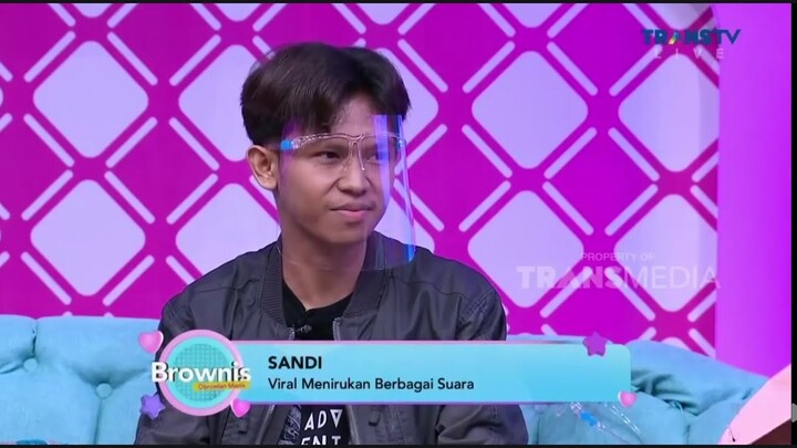 VIRAL! SANDI MAMPU MENIRUKAN SUARA KARTUN
