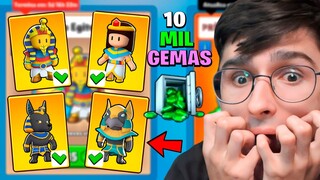 EM BUSCA DAS NOVAS SKINS DO EGITO do STUMBLE GUYS ! CHV PEGANDO AS NOVAS SKINS