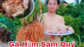 Gà Hầm Sâm Qúy Món Ăn Đại Bổ/Hoàng Việt Tây Bắc