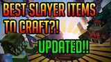WHAT SLAYER ITEMS TO CRAFT?? UPDATED LIST! | Tarantula & Revenants | Hypixel Skyblock Guide