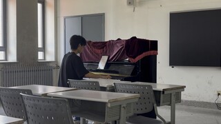 Performing 6 "Children of the Devil" Piano Version in the Music Room | Attack on Titan Ending Theme 