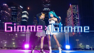 【Noka×空梓】Gimme×Gimme-演唱会.ver【鏡音リン/初音ミクcos】