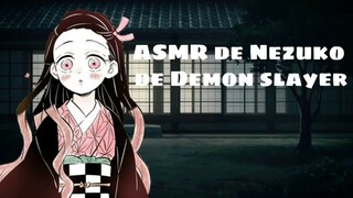 ASMR de Nezuko de Demon slayer