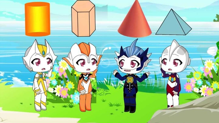 Ultraman Jr sedang bermain game