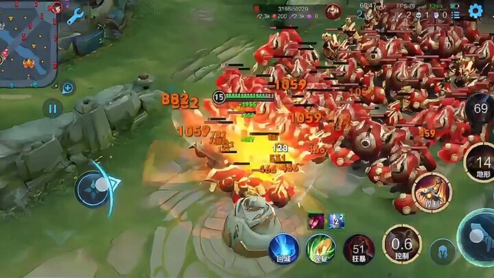 Can Zhu Bajie clear a 60-minute super minion wave?