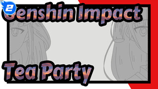 Genshin Impact|[Hand Drawn MAD]Tea Party of Thunder Family_2
