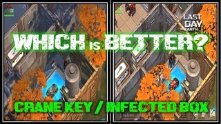 CRANE KEY VS. INFECTED BOX (@lvl 27) | Last Day On Earth: Survival