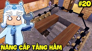 SINH TỒN VƯƠNG QUỐC SA MẠC - TẬP 20: NÂNG CẤP TẦNG HẦM BẰNG CỬA TỰ ĐỘNG SIÊU XỊN TRONG MINI WORLD