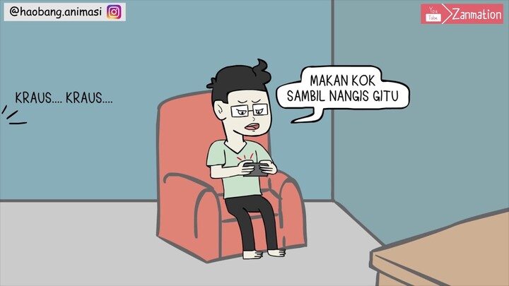 Kartun strip lucu - Bawang | (Kartun Lucu Zanmation/Haobang.animasi)