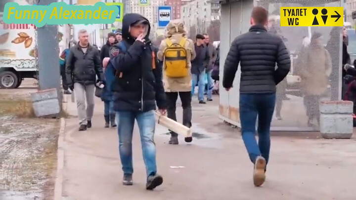 【Life】Social experiment: Russians react to cash on street