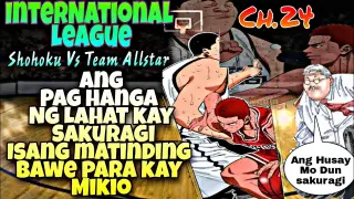 International League -Ch.24- Ang Matinding Pag bawe Ni Sakuragi kay Mikio. 100% pang Gugulang