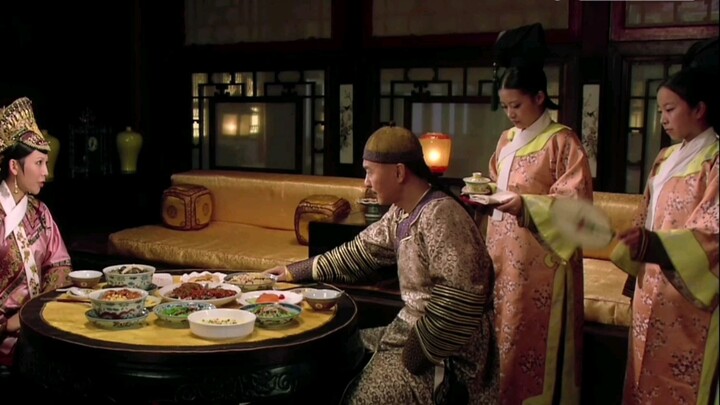[Remix]Hoàng thượng và hoàng hậu nói chuyện khi ăn|<Chân Hoàn Truyện>